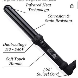 L'ANGE Ondule 32 mm Tourmaline Curling Wand